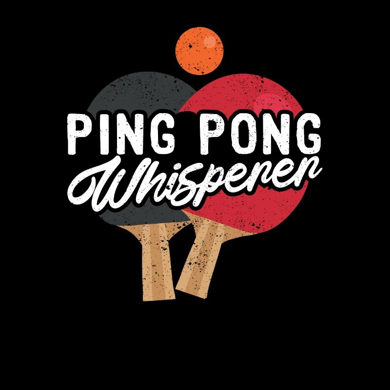 Ping Pong Whisperer Paddle Balls Master Funny