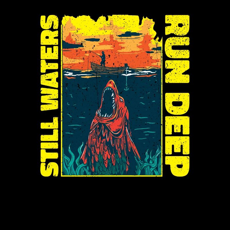 Still Waters Run Deep - Motivational inspirational