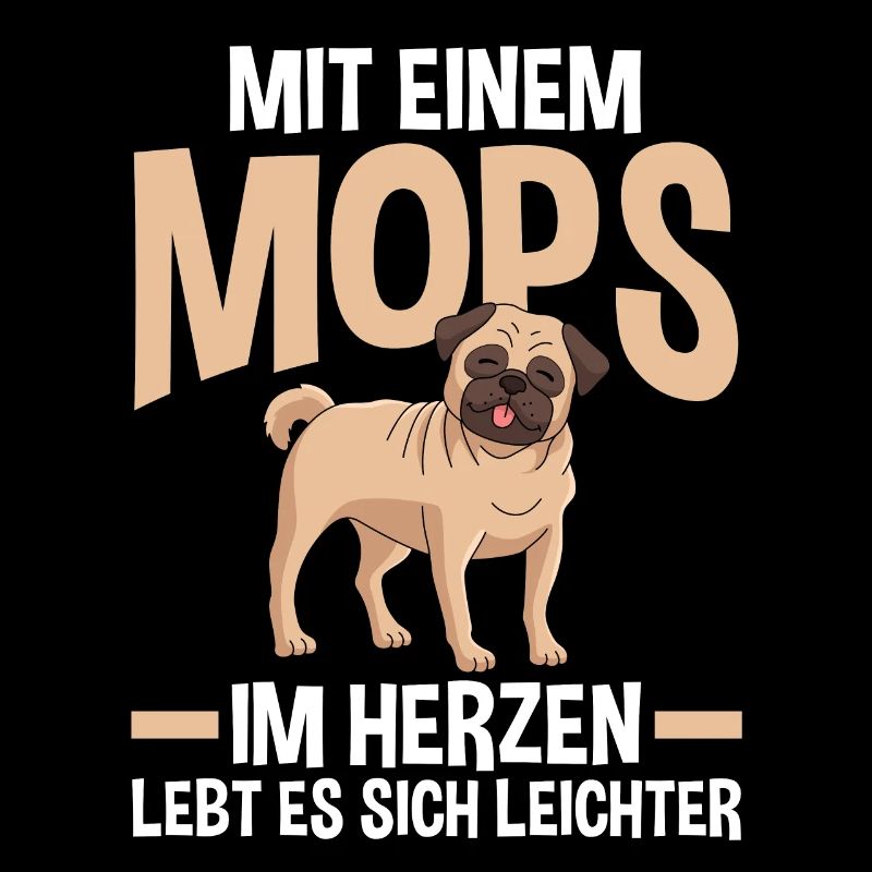 Hund Mops