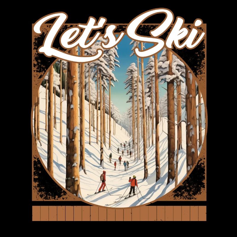 Let's Ski Ski Pole Setzlinge Transformativer Baum