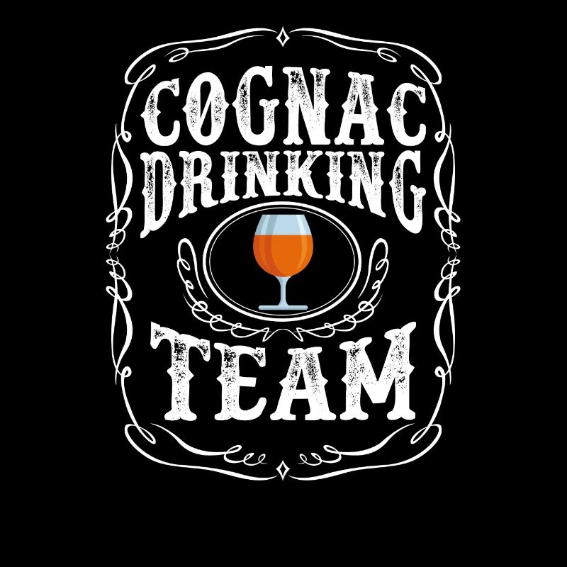 Cognac Drinking Team T-Shirt - Brandy Alcoholic