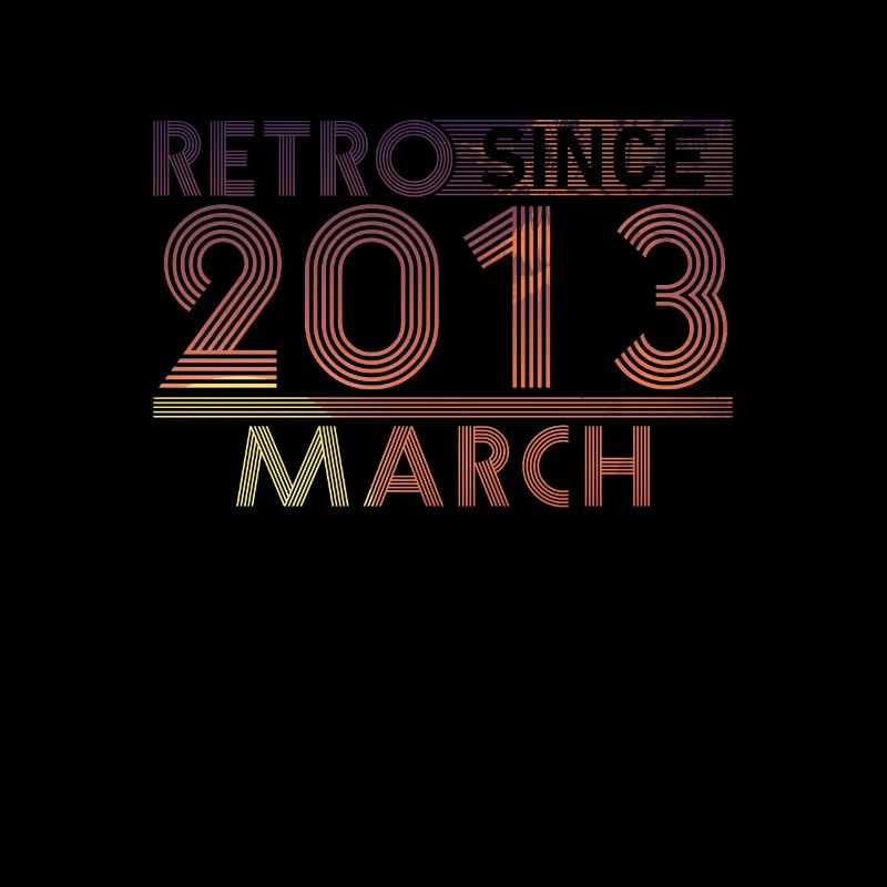 Retro Geburtstag March 2013 - Sunset line