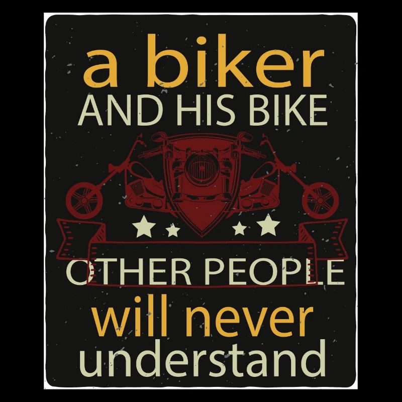 Ein Biker und sein Motorrad - eine Leidenschaft!