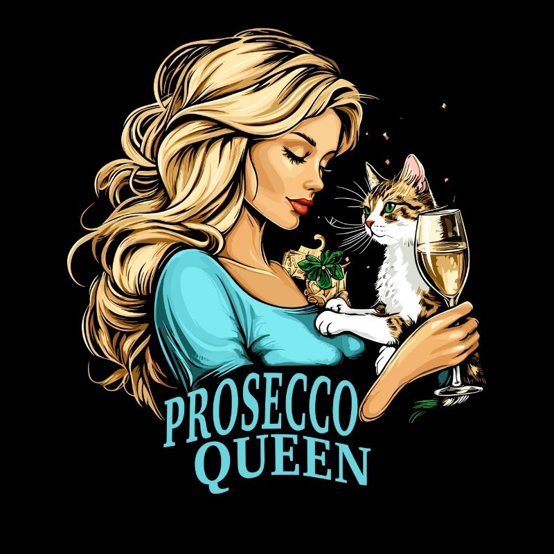 Reine du Prosecco pour chat