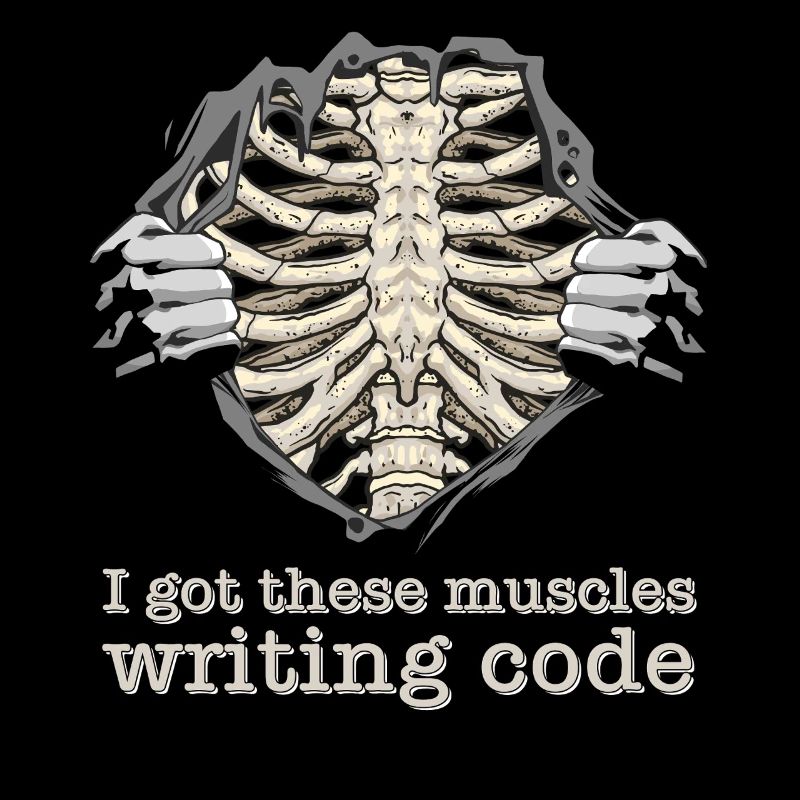 J’ai ces muscles qui écrivent du code pour Nerd Geek