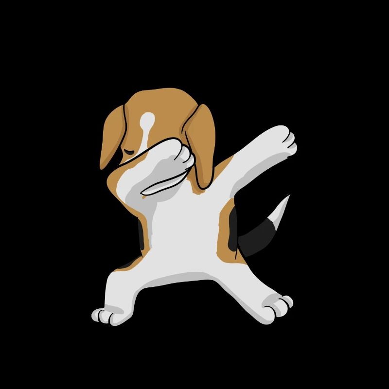 Beagle Dab - dabbing beagle