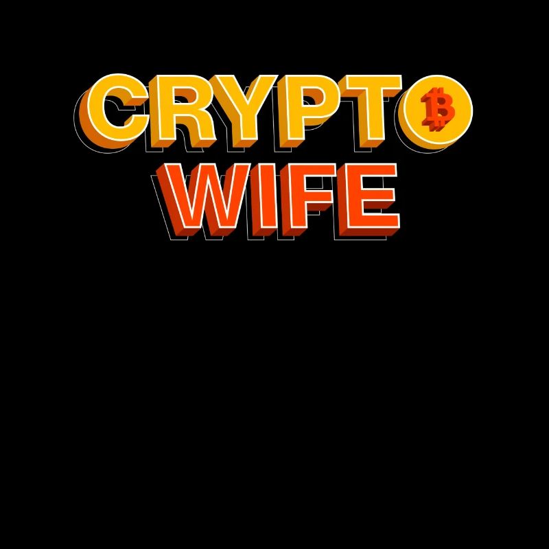 Crypto Mrs. Bitcoin BTC HOLD gift