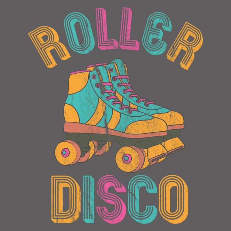 Roller Disco Roller Skate Party 80s Gift