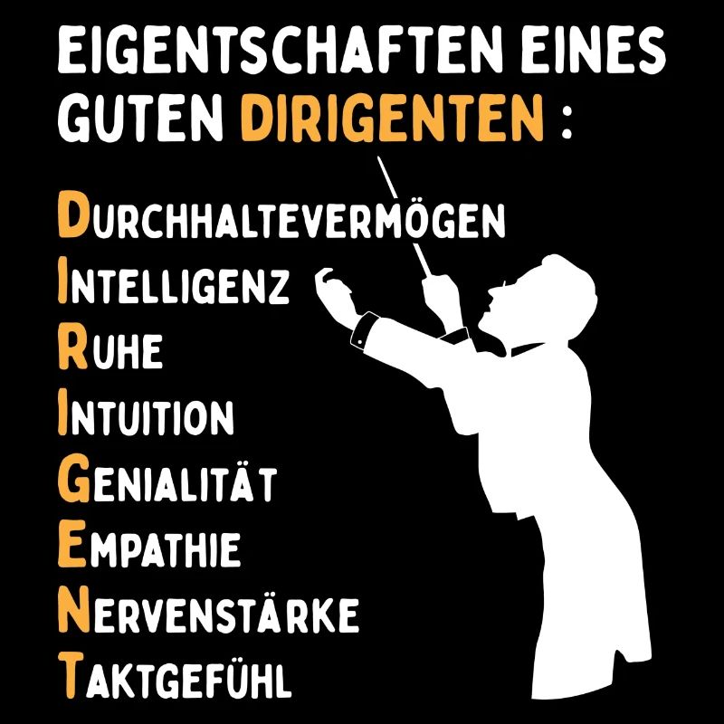 Eigenschaften eines guten Dirigenten