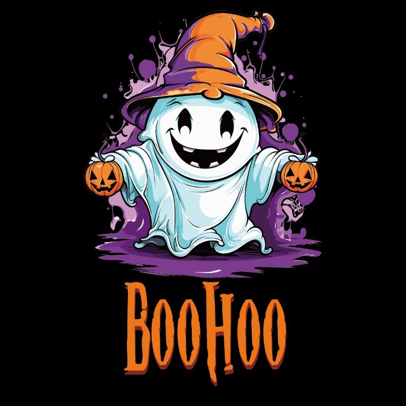 Halloween Ghost Ghost BooHoo Funny