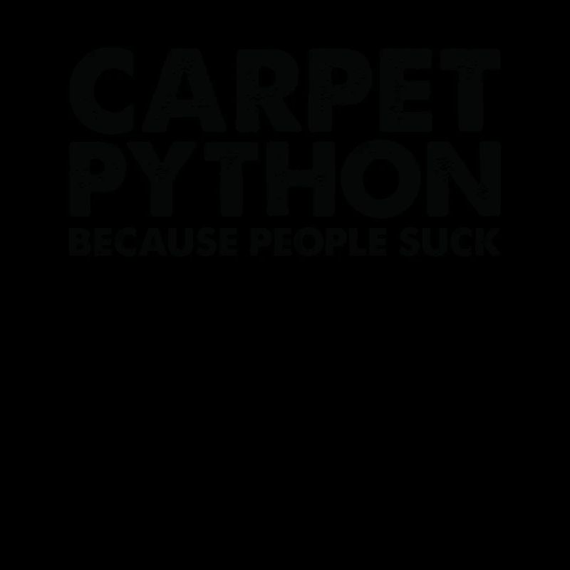 Leute Saugen Teppich-Python-Schlange