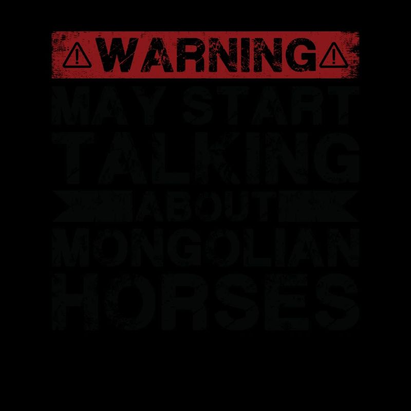 Talking about Mongolian horse