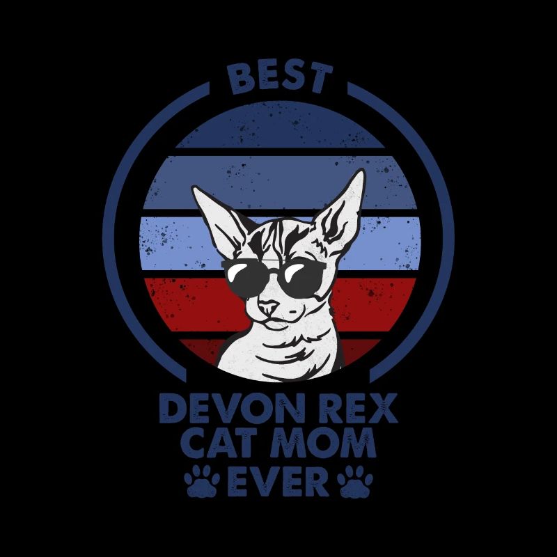 Cat Mom - Devon Rex Cat
