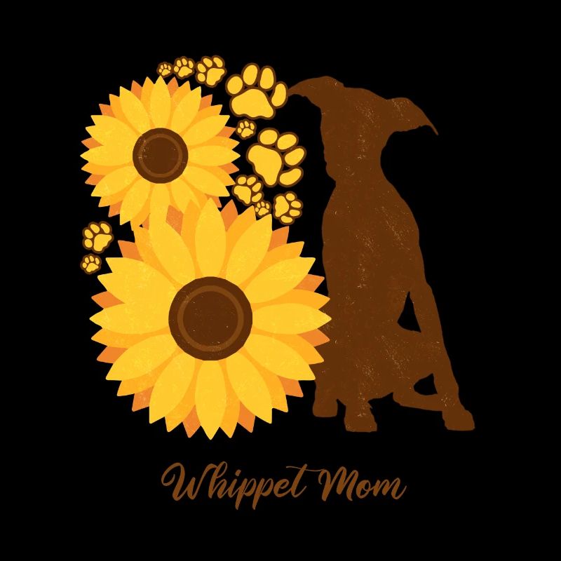 Sonnenblumenmutter - Whippet