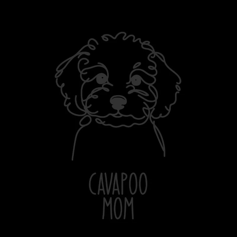 Maman au trait - Cavapoo