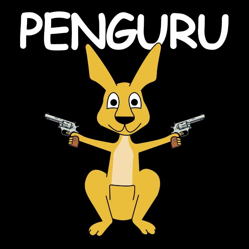 Penguru | Känguru, Pistole, Revolver, Polizei