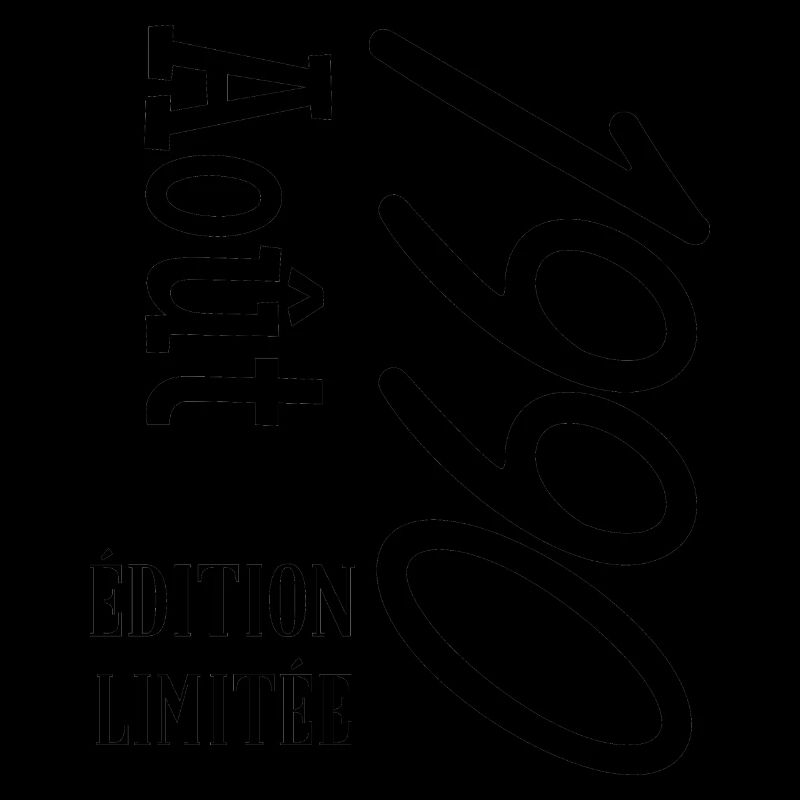 édition limitée aout 1990