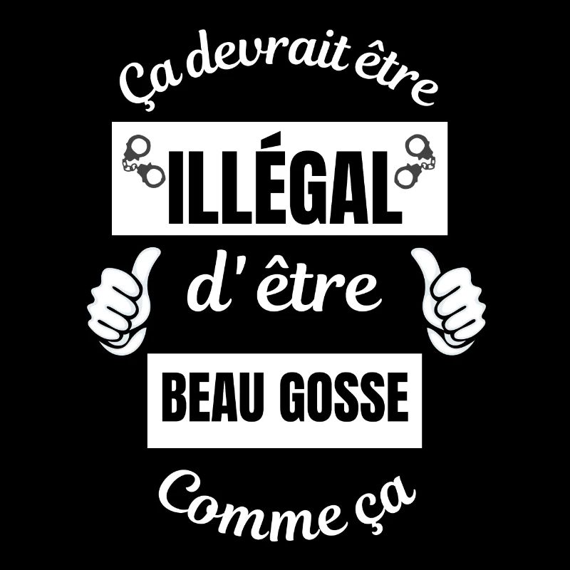 ça devrait être illégal d'être beau gosse comme ça