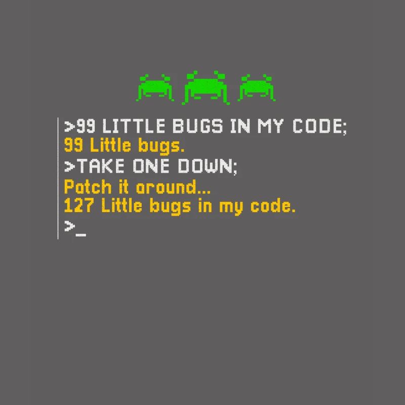 Programmeur 99 Programmation Little Bugs