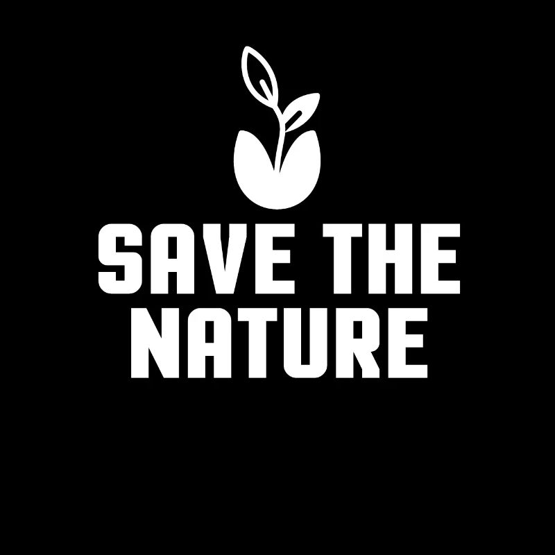 Environnement durable de conservation de la nature cadeau durable