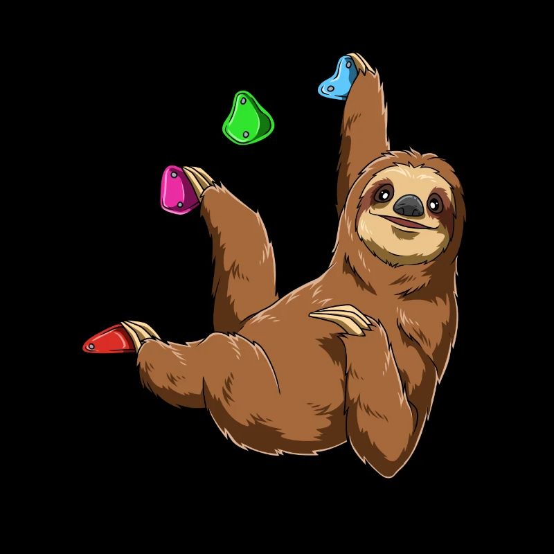 Funny Boulder Sloth - Chilled Sloth