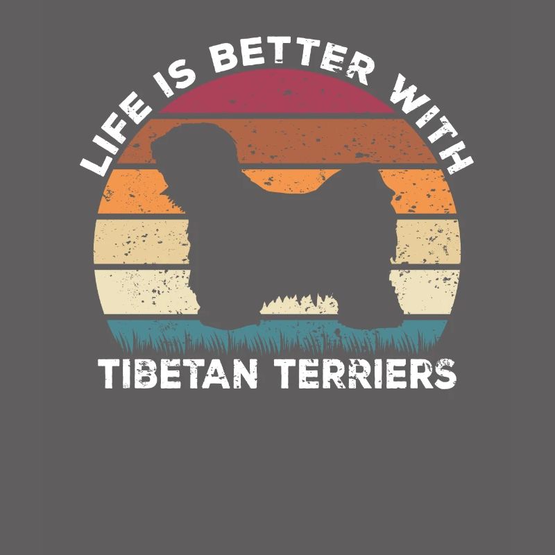 Tibet Terrier Life is better withe Tibetan