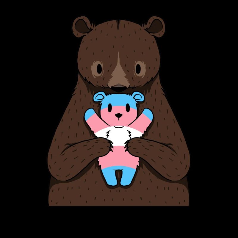 Transgender Stolz Mama Bär