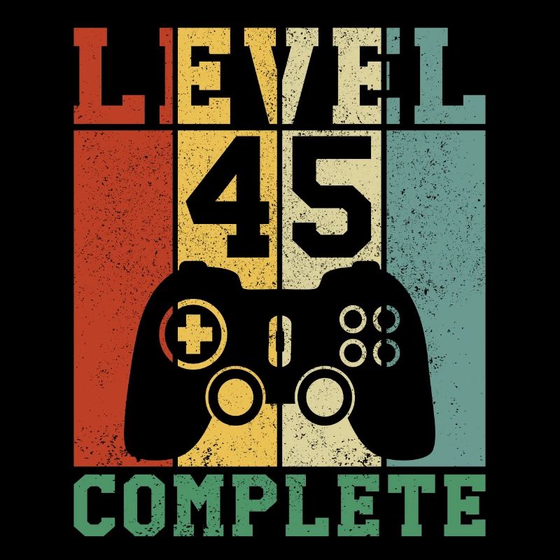 45 Geburtstag Level 45 complete