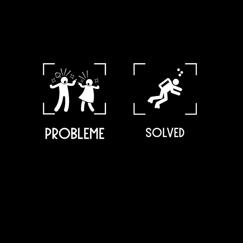 Problème plongée drôle résolu Solved