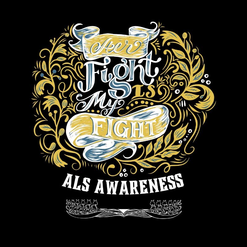 ALS-Bewusstsein Lou Gehrig's Disease Warrior Support