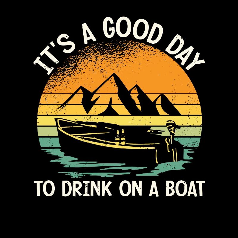 Es ist ein guter Tag, um auf einem Boot zu