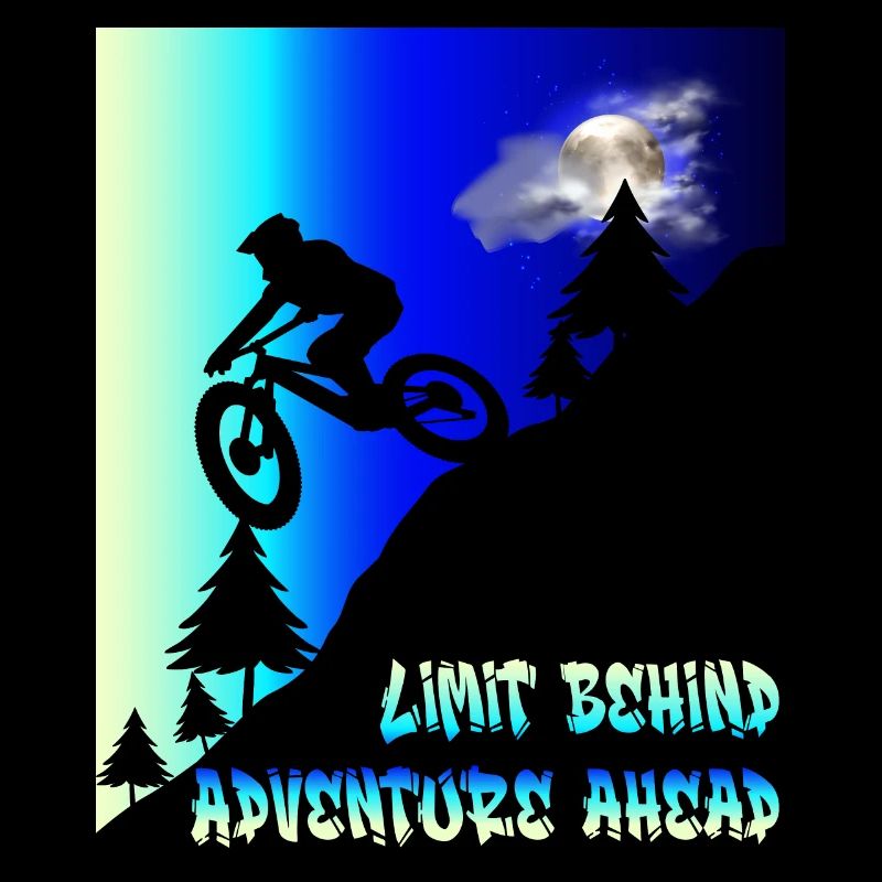 Limite de VTT derrière l’aventure à venir