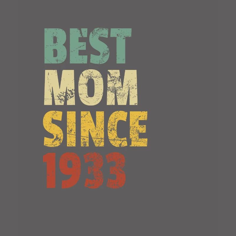 Beste Mutter seit 1933 Muttertags-Slogan-Zitat