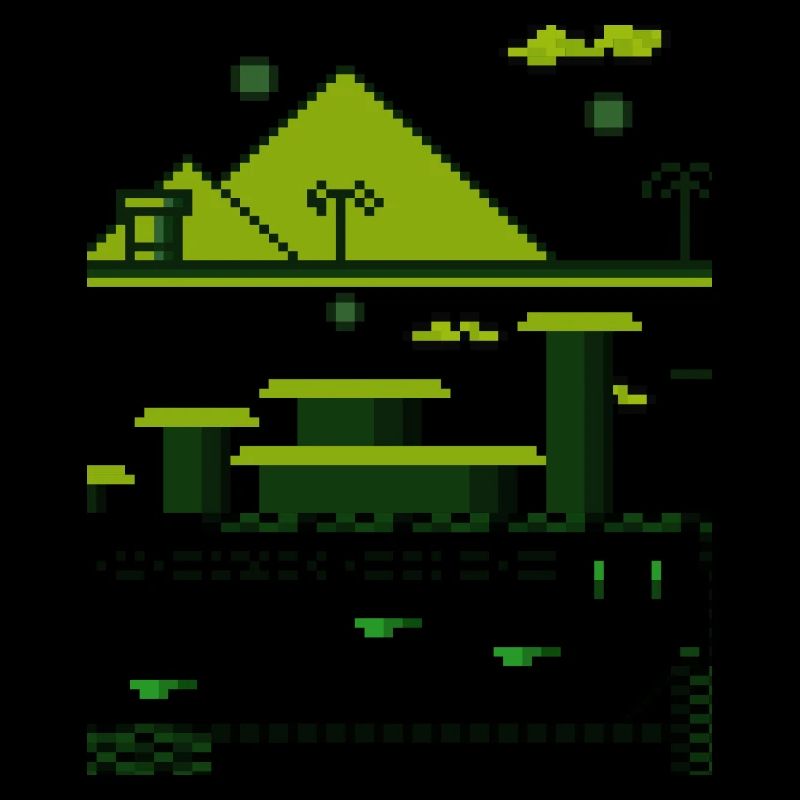 Nerds du jeu Retro Pixel