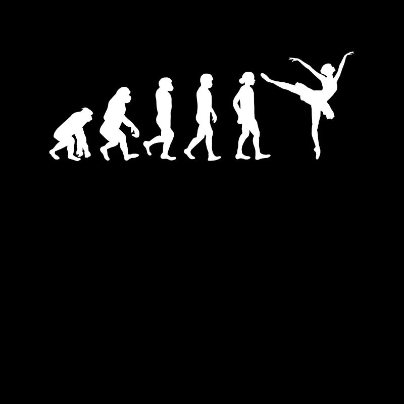 Ballerina Ballett Evolution Shirt Geschenk
