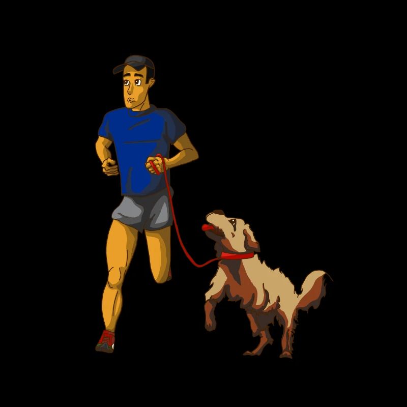 Courir avec chien