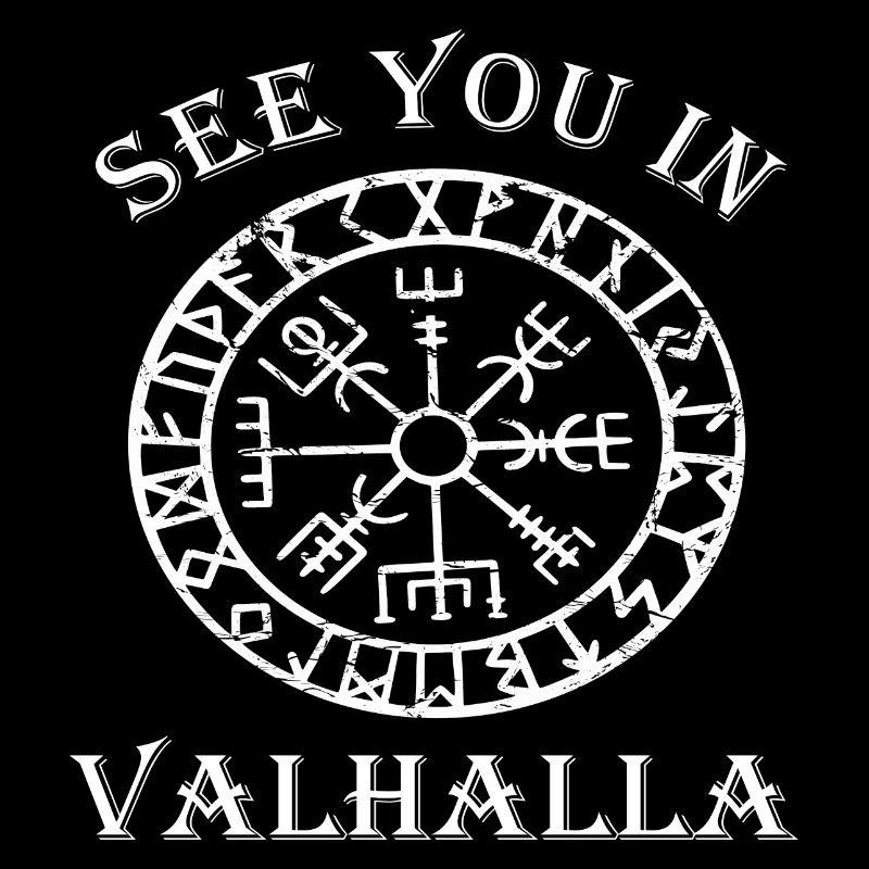 Viking Odin Ragna See you in Valhalla gift