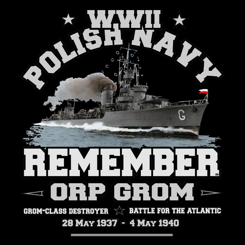 Remember orp grom - Polish Navy ww2