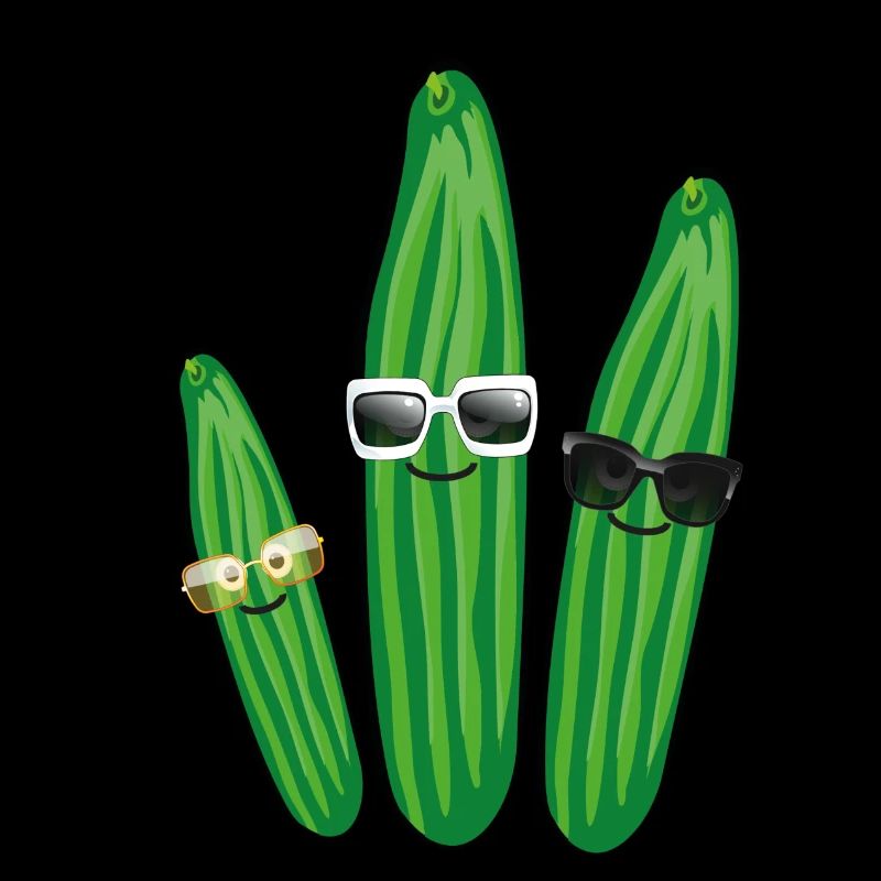 Trio de concombre,Concombre,Concombre,Concombre,Lunettes de soleil