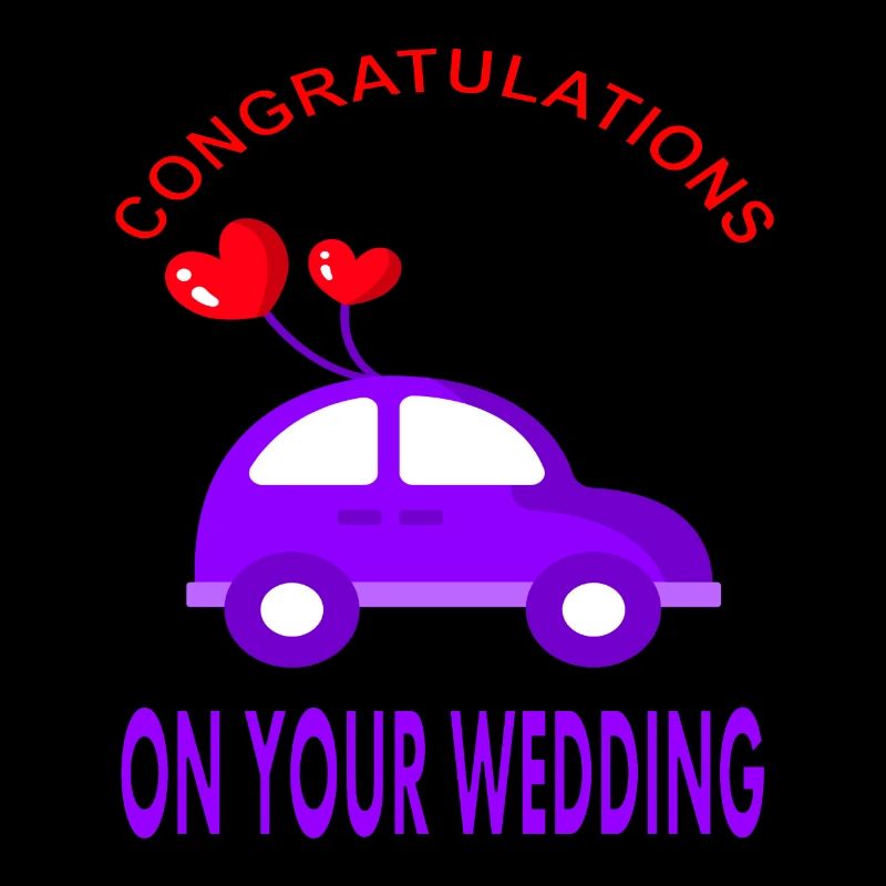 Glückwunsch zur Hochzeit Hochzeitstag Geschenkidee
