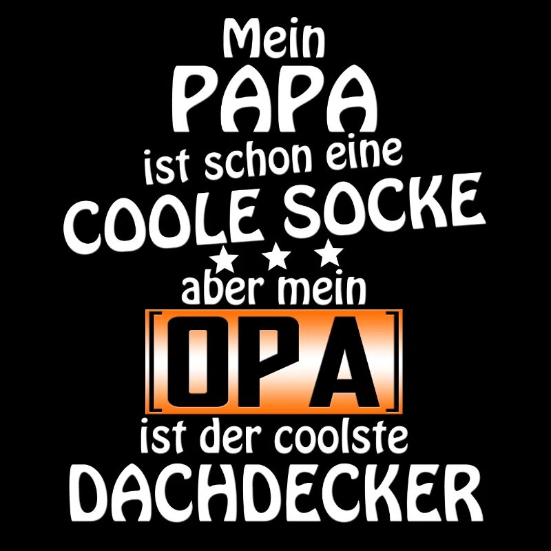 papa coole socke Dachdeck