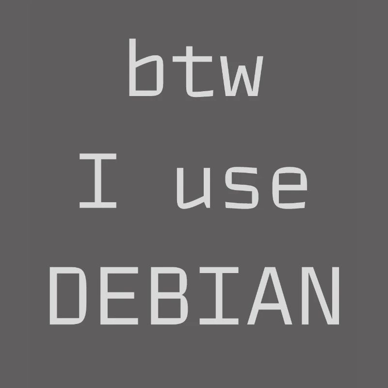 btw j’utilise Debian Linux