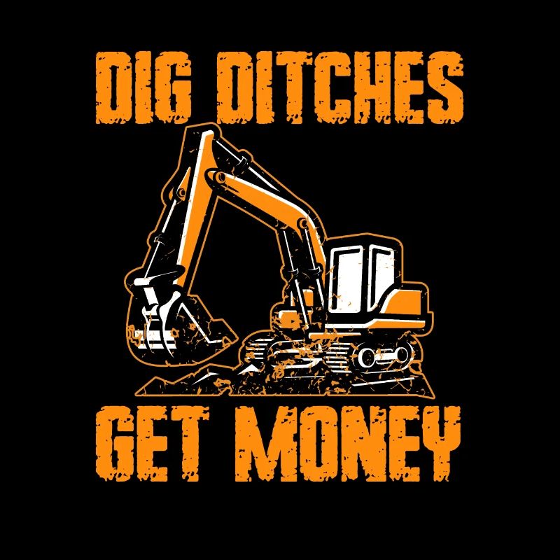 Construction machinery operator Excavator driver Excavator driver Construction workers