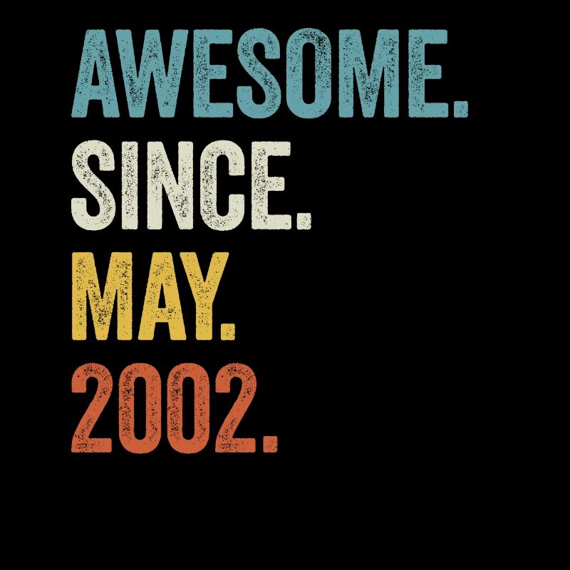 21 Years Old Awesome Since May 2002 21st Birthday
