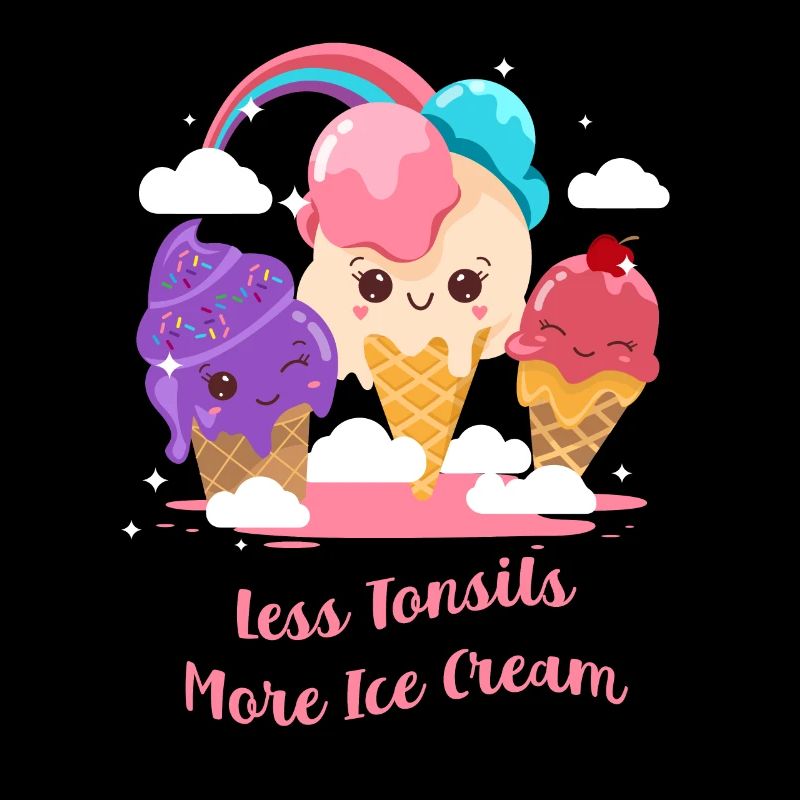 Less Tonsils More Ice Cream Tonsil Removal