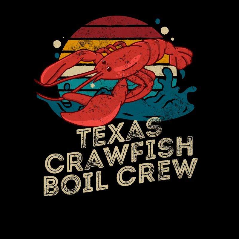 Texas Crawfish Boil Crew Seafood Lover Crawfish