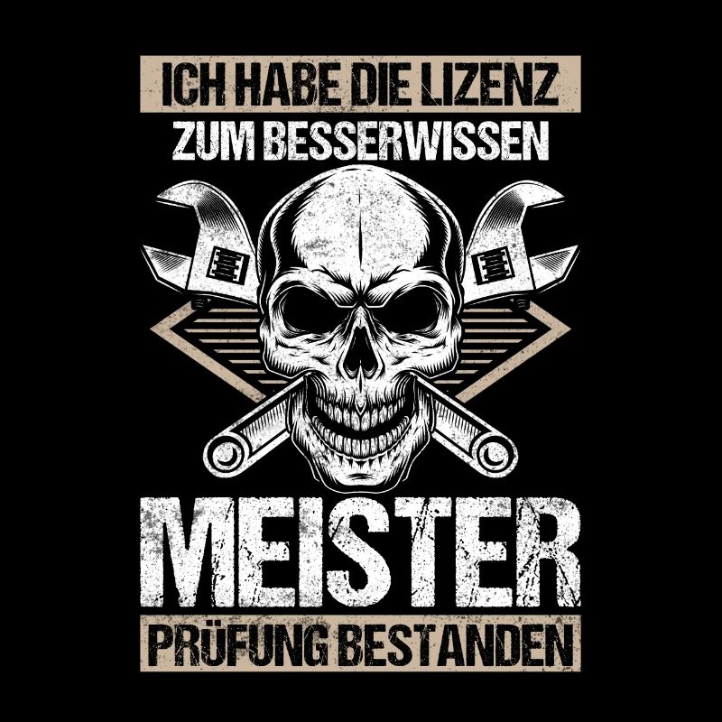 Meisterprüfung Geschenkidee Lizenz