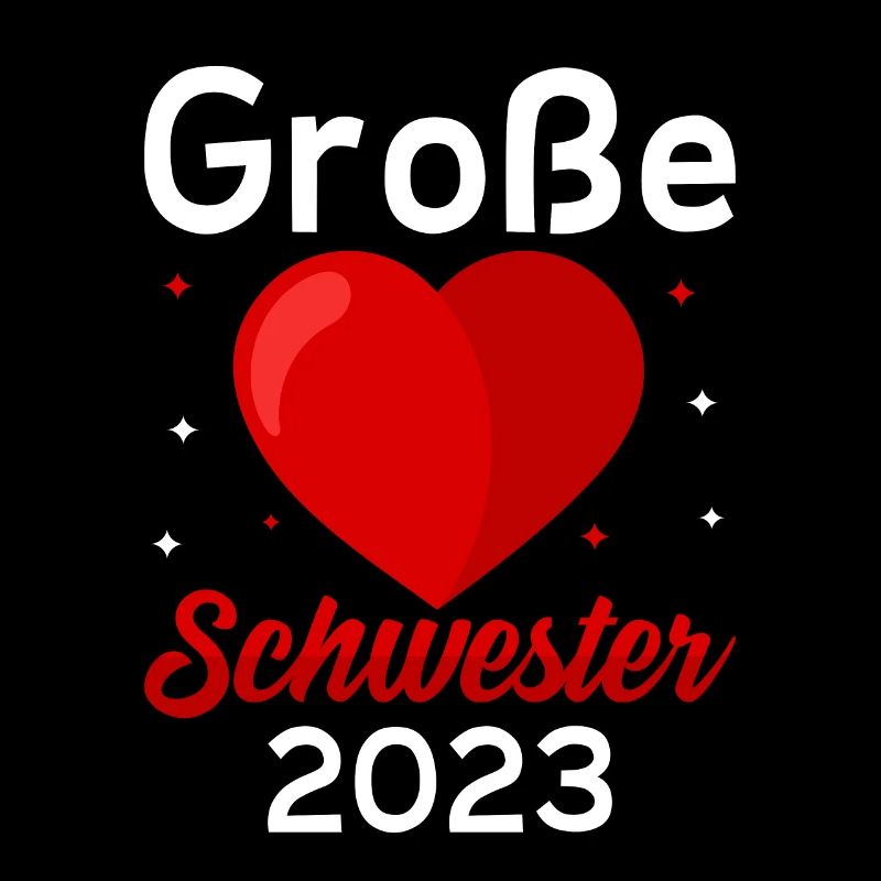 Schwester 2023 Geschenk Kinder