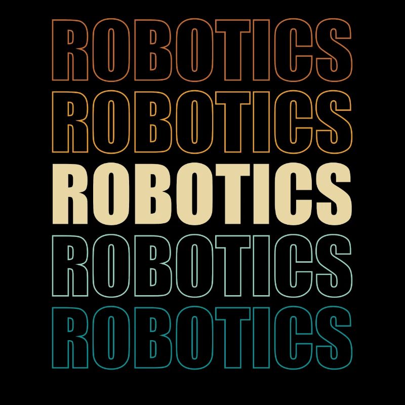 Vintage droïde constructeur rétro construire robotique robot