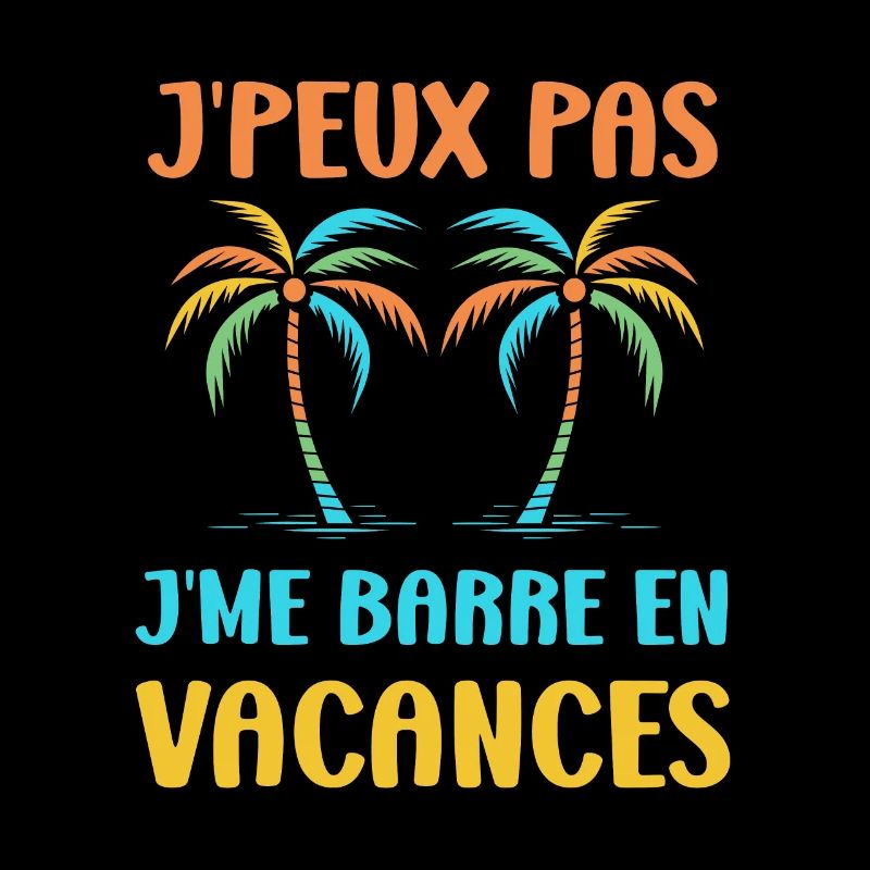 je suis en vacances